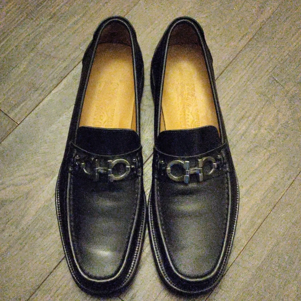 Salvatore Ferragamo "David Bit" Loafers